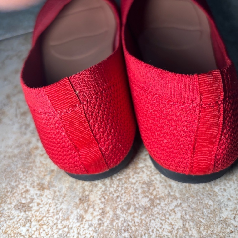 a new day Red Women's Flats - Picture 5 of 6